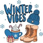 Winter Vibes Sticker#34