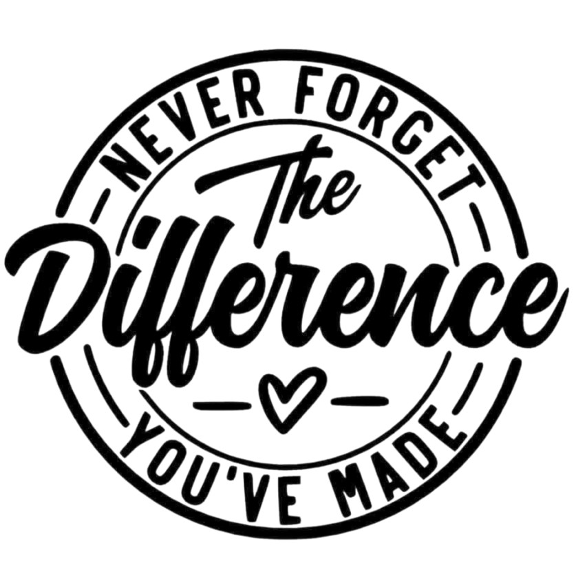 3 (5) Never Forget The Difference You've Made Sticker#151 - Image 1