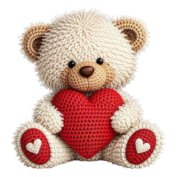 PHOTO-2026-06-26-18-18-45_3 Sweet Yarn Bow Valentine Sticker#195 - Image 1