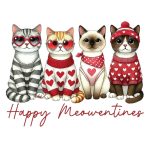 The Valentine's Kitty Crew Sticker#322