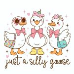Just A Silly Goose Sticker #26