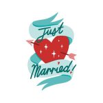 Just Married Sticker#178