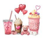Cute Valentine Café Collection Sticker #18