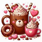 Cute Bear Mug Hot Chocolate Sticker #19