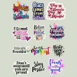 Stay Positive Sticker#63