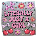 Just A Girl Sticker#56