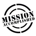 Mission Accomplished Sticker#44