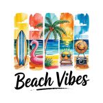 Beach Vibes Sticker#235