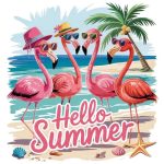 Hello Summer Sticker#234