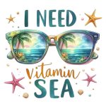 I Need Vitamin Sea Sticker#233
