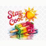 Stay cool Sticker#225
