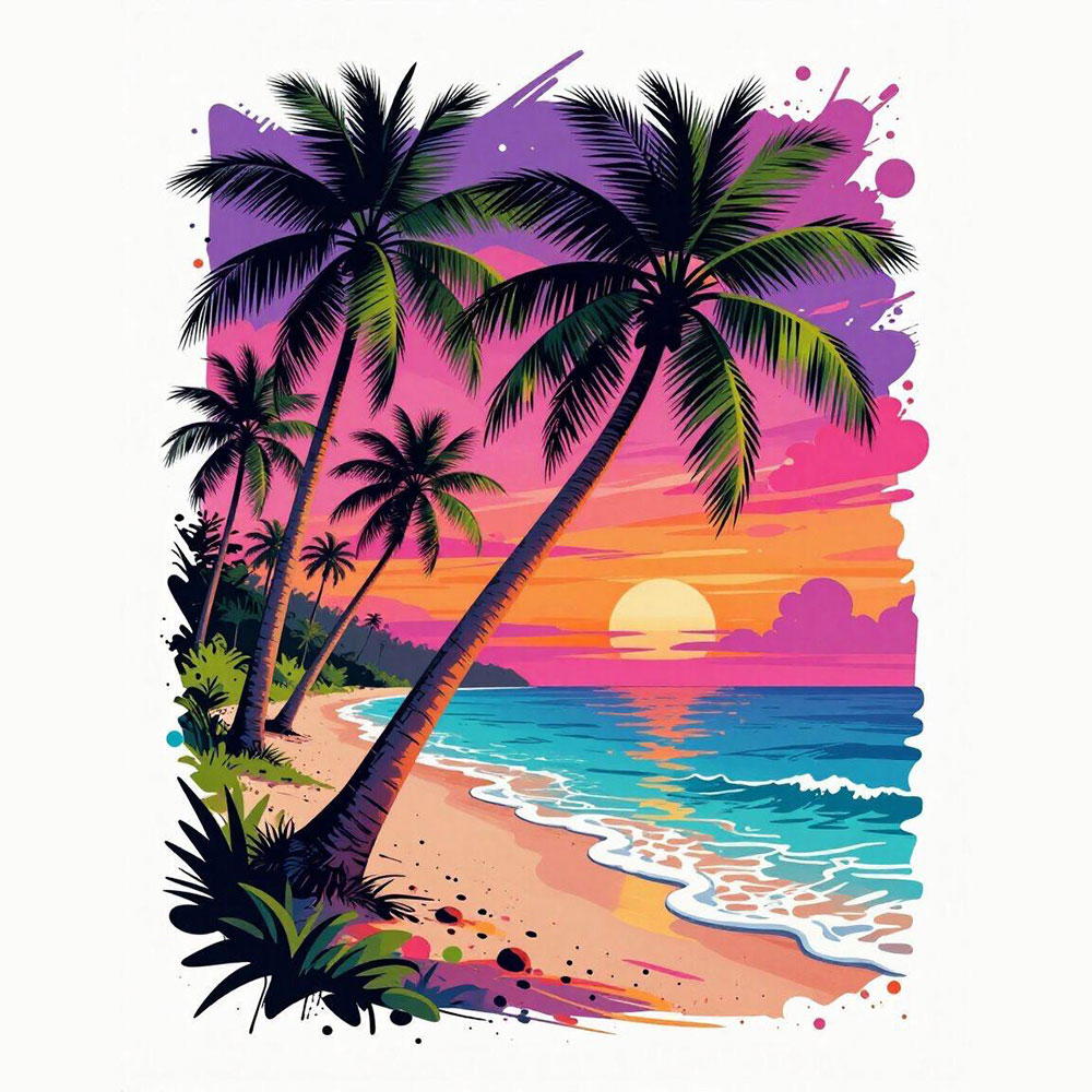 PHOTO-2026-06-27-11-23-45_16 Desert Sunset Splatter Sticker#220 - Image 1