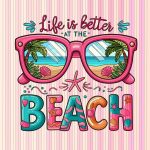 Life Is Better At The Beach Sticker#230