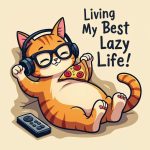 Cat Lazy Life#374