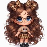 Wild & Cute Girl Sticker#316