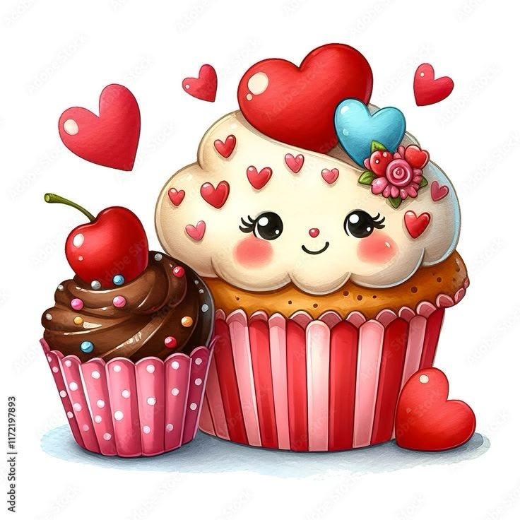 PHOTO-2026-06-27-11-25-02_3 Cute Valentine Cupcake Sticker #16 - Image 1