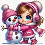 GIRL SNOWMAN#302
