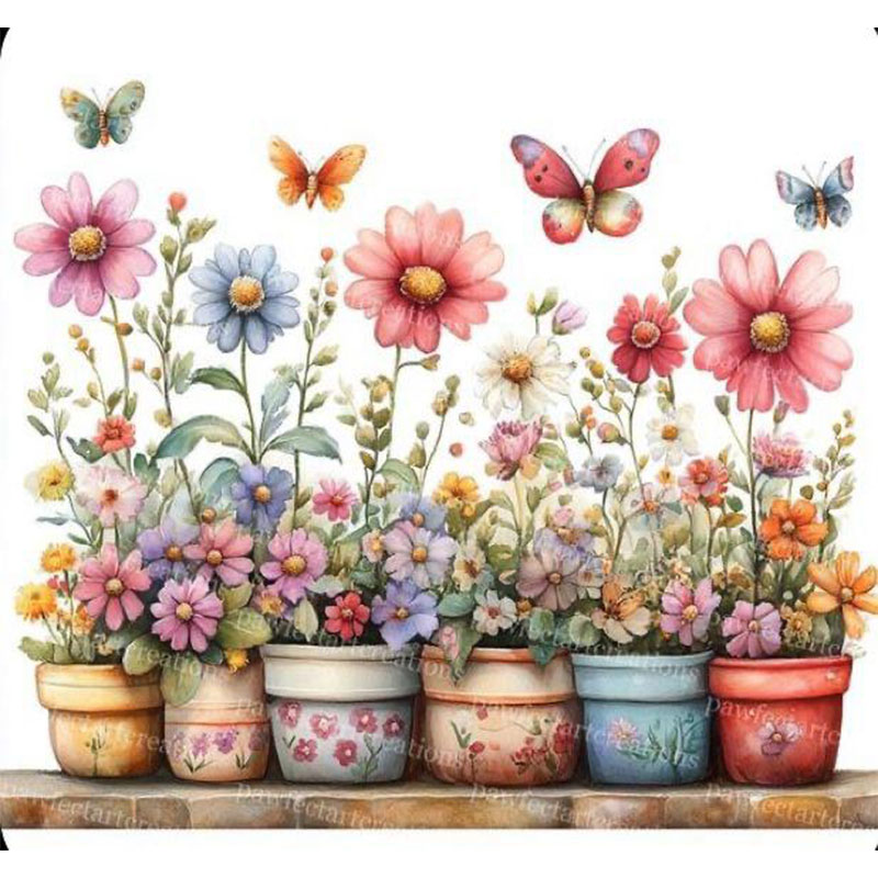 PHOTO-2026-06-27-11-25-03_13 Garden Flowers & Butterflies Sticker #10 - Image 1