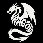White Dragons Sticker#104