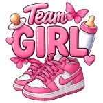 Team Girl Sticker#295