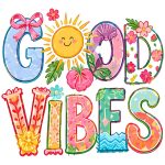 Good Vibes Sticker#107