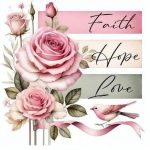 Hope Faith Love Sticker #160