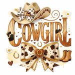 Cowgirl Sticker#293