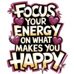 Focus Your Energy Sticker#129
