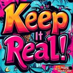 keep It Real Sticker#140